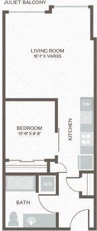 Maris Apartments West Seattle WA Open One Bed 2